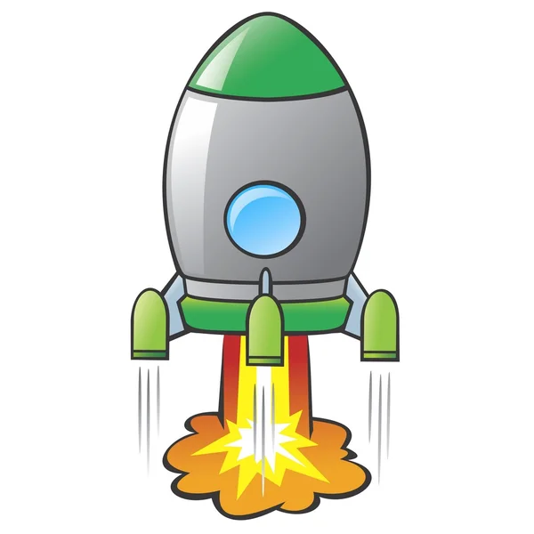Cartoon raket — Stock vektor