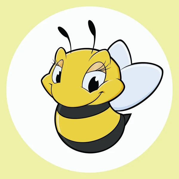 Abeille de dessin animé — Image vectorielle