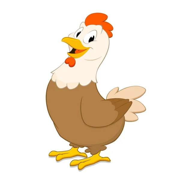 Cartoon Hen — Stock Vector