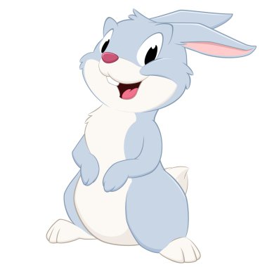 Cartoon Rabbit clipart