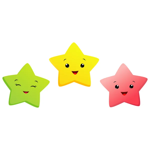 Pequeñas estrellas — Vector de stock