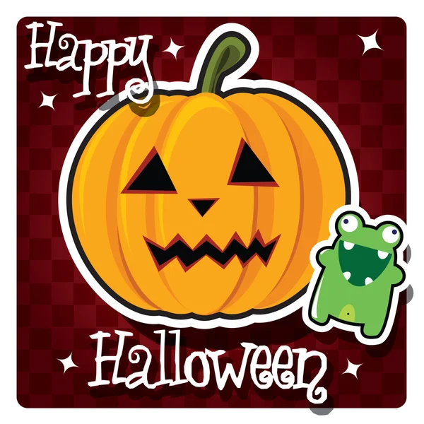 Happy halloween картки — стоковий вектор