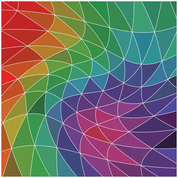 Abstracte geometrische kleurrijke achtergrond patroon ontwerp, vectorillustratie — Stockvector