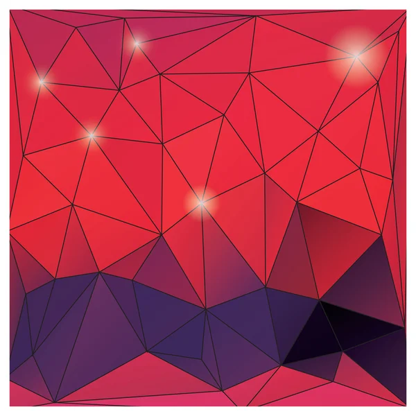 Fondo colorido geométrico abstracto, elementos de diseño de patrones, ilustración vectorial — Vector de stock