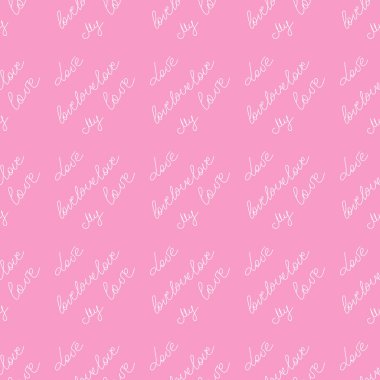 Kalplerinizi seviyorum. Zarif, kusursuz desenler, romantik desenler. Duvar kağıdı, tekstil paketleme koleksiyon defteri