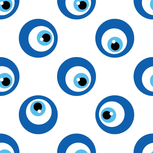 Kem gözlü Türk boncuklu kusursuz desen. İyi şanslar. Türk fayansı. Duvar kağıtları, şablon dolguları, tekstil için doğulu sedir tasarımı