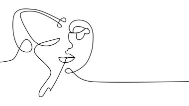 Portre minimalist stil. Yüzün yarısı dişi, yüzünün yarısı kelebek kanadı. Güzellik konsepti. Kirpikleri kelebeğin kanat hatlarını takip ediyor. İçerideki kadın.