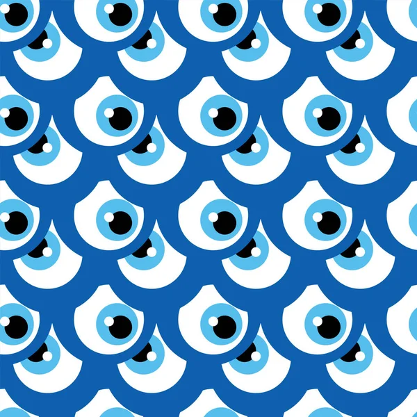Kem gözlü Türk boncuklu kusursuz desen. İyi şanslar. Türk fayansı. Duvar kağıtları, şablon dolguları, tekstil için doğulu sedir tasarımı