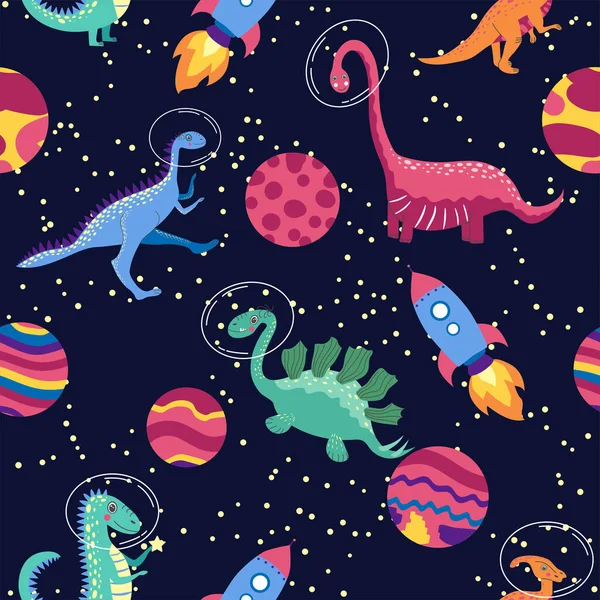 Dino 'nun uzayda kusursuz bir düzeni var. Şirin ejderha karakterleri, yıldızları ve gezegenleri olan gezgin dinozor galaksileri. Çocuk çizgi film geçmişi.