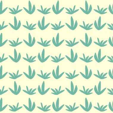 farklı kaktüs ile sorunsuz desen. Yeşil kaktüsler ile parlak tekrarlanan doku. Çöl bitkileri ile doğal el çizim arka plan.