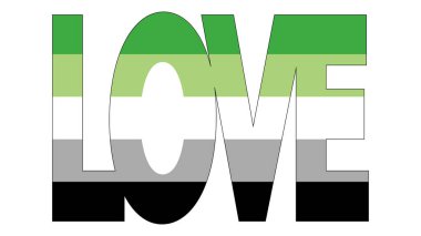 Romantik Gurur Bayrağı çizimi. LGBT topluluğu. Parlak konsept arkaplan, afişler, işaretler, logo tasarımı için şablon