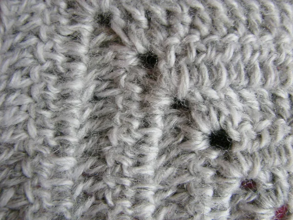 Crochet Texture Colorful Squares Pattern Crochet Knit Squares Multi Coloured — Fotografia de Stock
