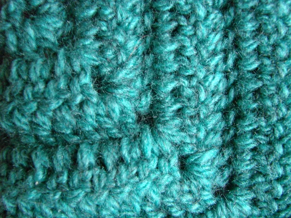 Crochet Texture Colorful Squares Pattern Crochet Knit Squares Multi Coloured — Stock fotografie