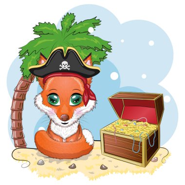 Tilki korsanı, oyunun çizgi film karakteri, bandana takmış vahşi bir hayvan ve kafataslı, göz bandı takmış bir şapka. Parlak gözlü ve hazine sandıklı bir karakter.