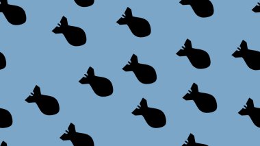 Mavi bombaları seamless modeli