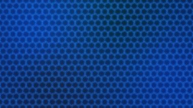 Blue honeycomb tech background. Technology and backdrop wallpaper concept.
