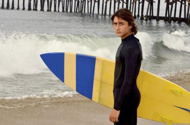 Early Morning Surfer