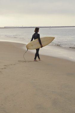 Early Morning Surfer
