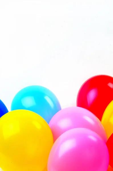 Έντονα πολύχρωμα μπαλόνια — Φωτογραφία Αρχείου