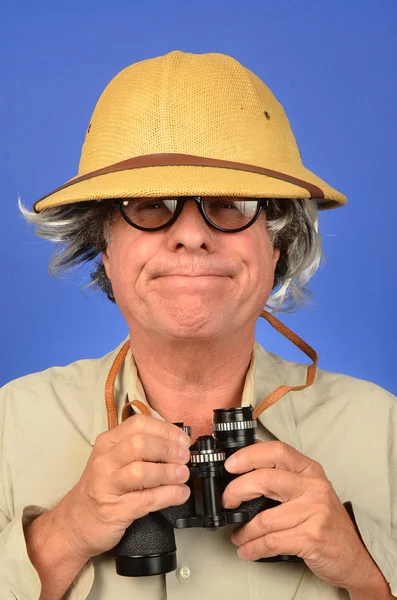 Safari Man — Stockfoto