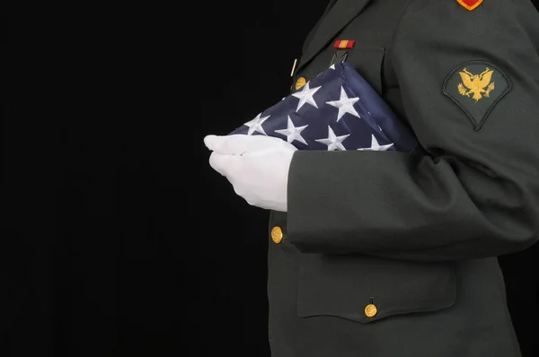 US Army Soldier Honor — Foto Stock