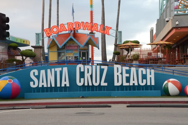 Parque de diversões em Santa Cruz — Fotografia de Stock