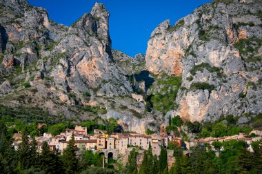Moustiers sainte marie Köyü Provence