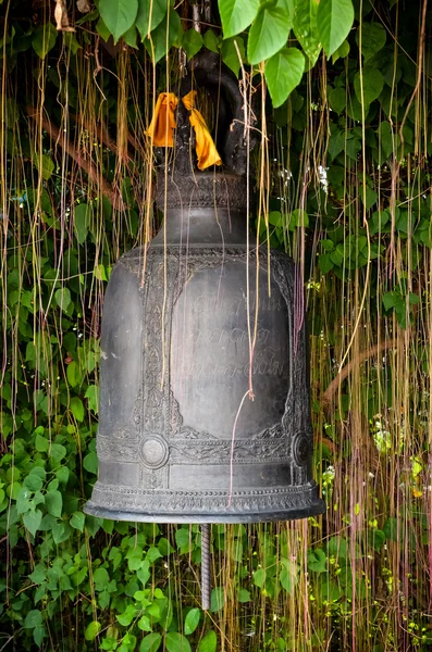 Detalj av sätta en klocka på golden mount (wat sutep), bangkok — Stockfoto