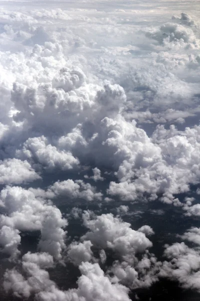 Wolken am Himmel von oben — Stockfoto