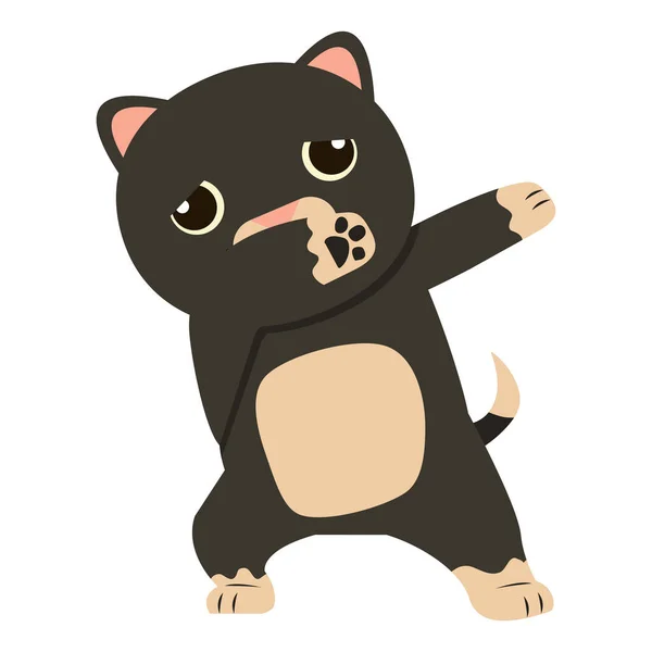 Cat Dabストックベクター ロイヤリティフリーcat Dabイラスト Depositphotos
