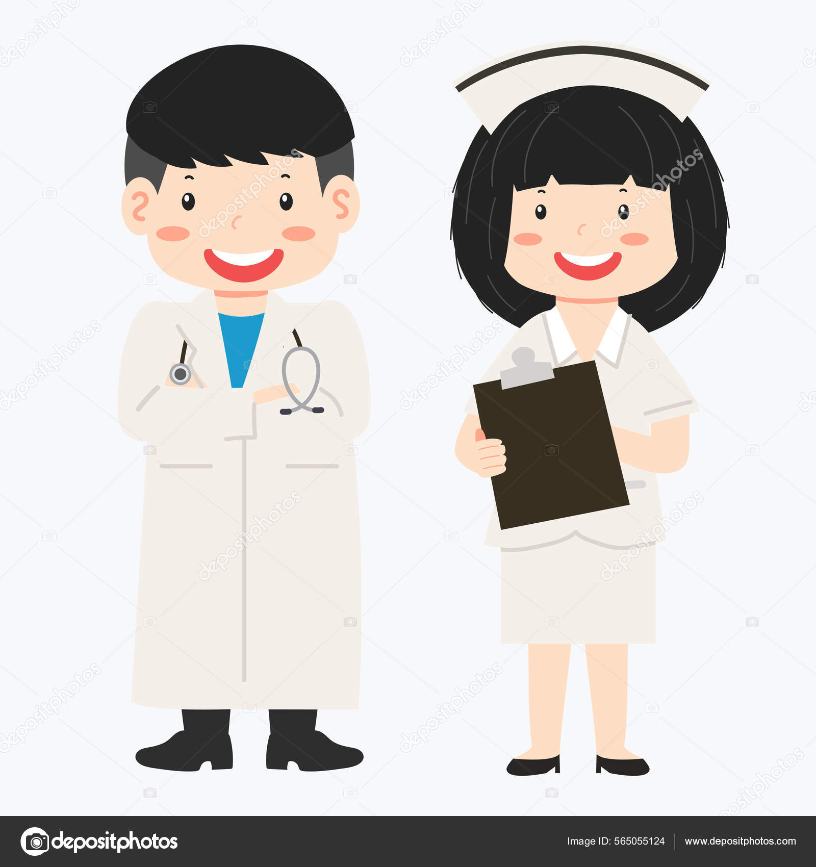 Vetores de Equipe Médica Com Pacientes Conjunto De Enfermeiros E Médicos  Com Personagens De Desenhos Animados De Vetor De Pessoa Doente e mais  imagens de Doutor - iStock