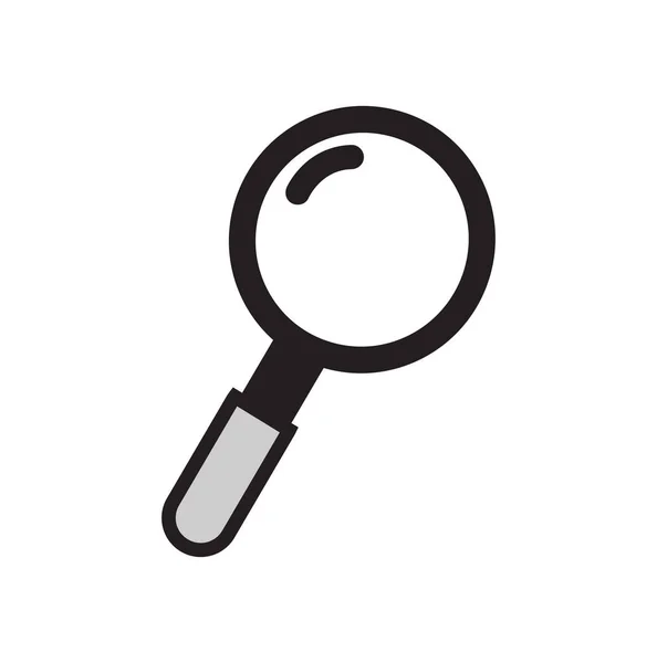 Magnifying Glass Search Vector Icon — Stockvector