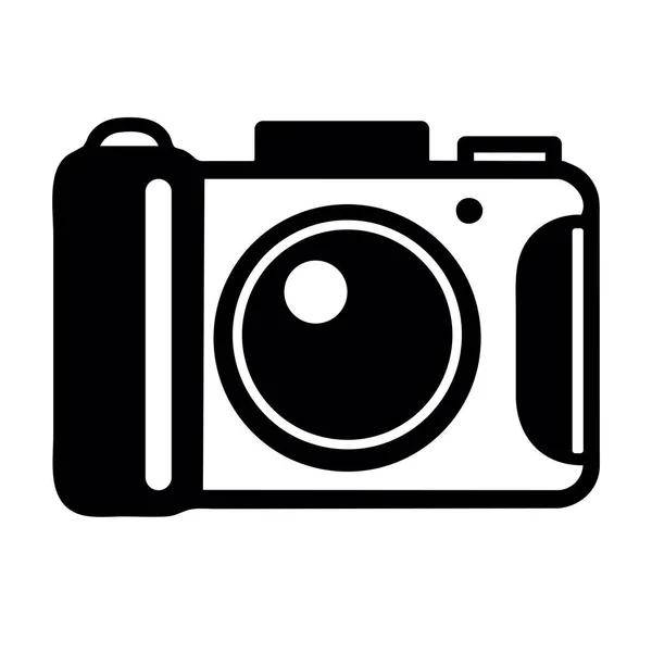 Camera Line Icons Logo — Archivo Imágenes Vectoriales