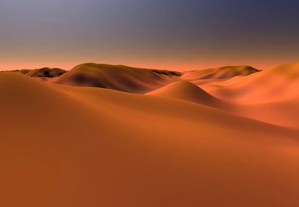 砂漠のシーン — ストック写真