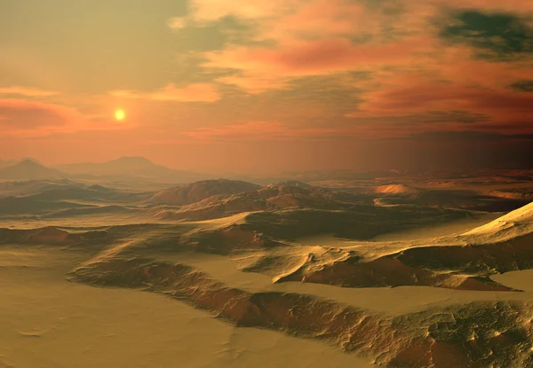 Escena del desierto — Foto de Stock