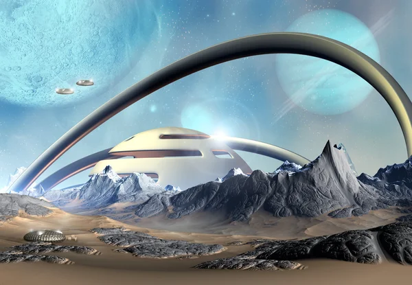 Yabancı gezegen istasyonu ile