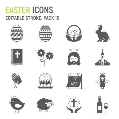 Paskalya sembolü seti