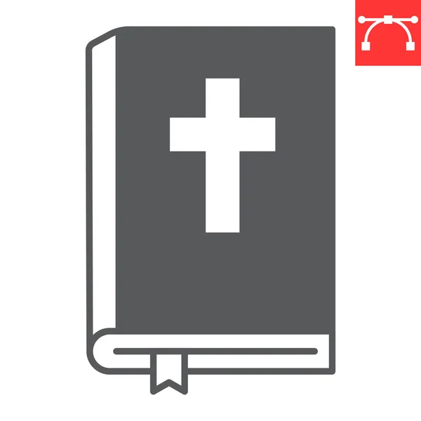 Ikona glifów biblijnych — Wektor stockowy