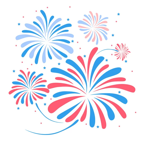 vektör havai fişek