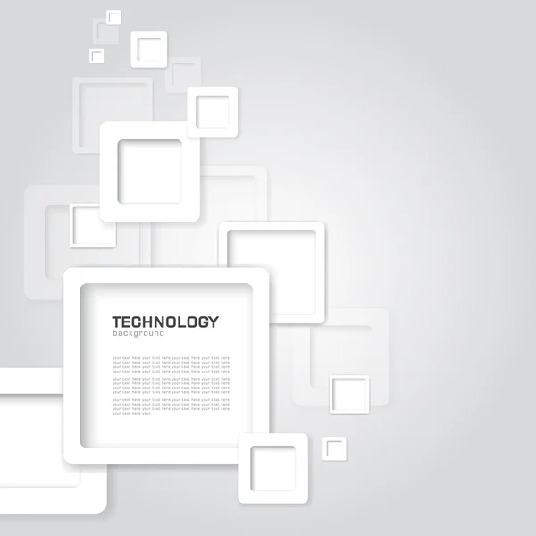 Abstrakt webbdesign. teknik bakgrund — Stock vektor