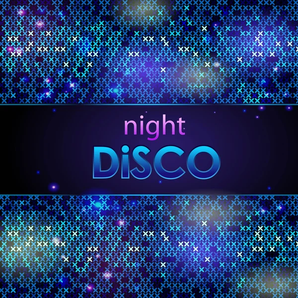 Disco absztrakt háttér — Stock Vector