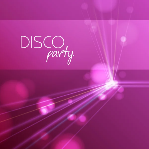 Résumé fond disco — Image vectorielle