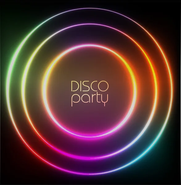 Disco-achtergrond — Stockvector
