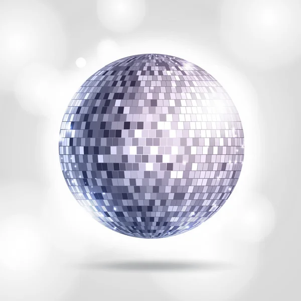 Boule disco. Contexte disco — Image vectorielle