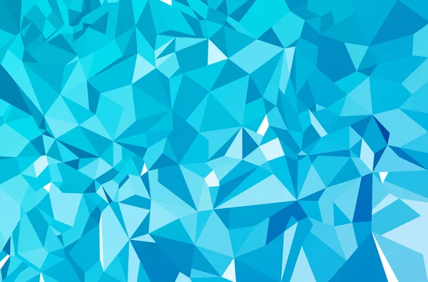 Mavi renkli geometrik desen — Stok Vektör