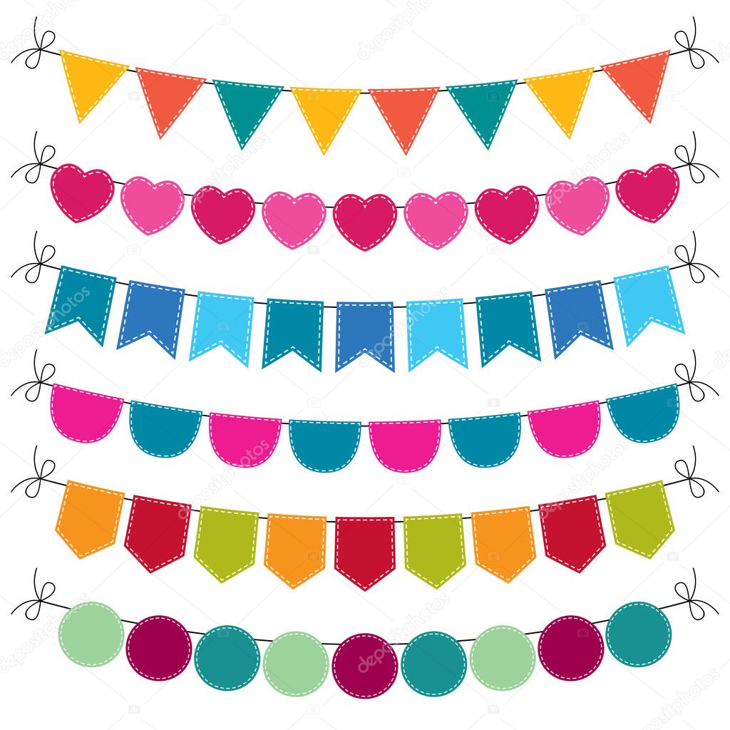 Cute bunting set