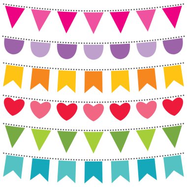 kiraz kuşu bayrakları kümesi