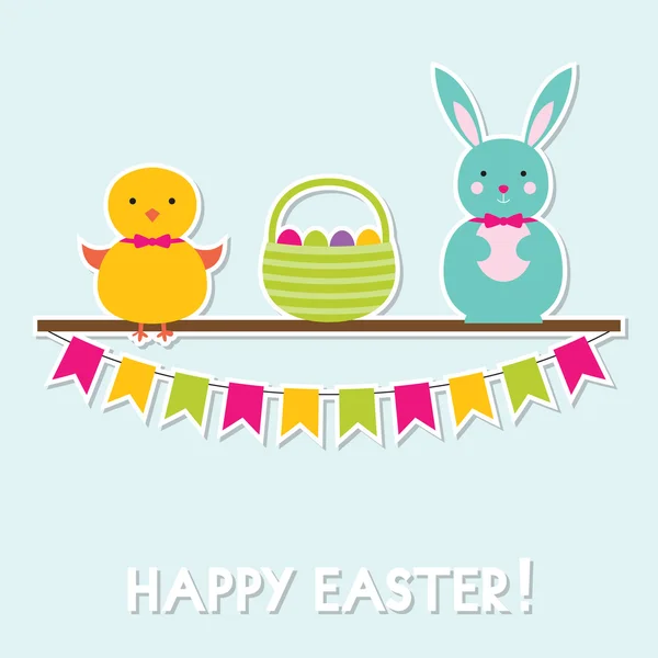 Easter card — Stock Vector