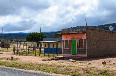 Kenya Masai Mara Köyü, Kenya, Afrika