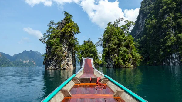 Khao Sok Lagoon Cruise Thailand Asia — Stock Photo, Image